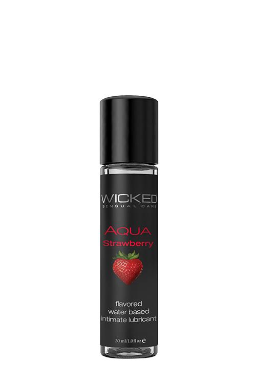 Їстівний лубрикант Wicked Aqua Strawberry Flavored 30 мл