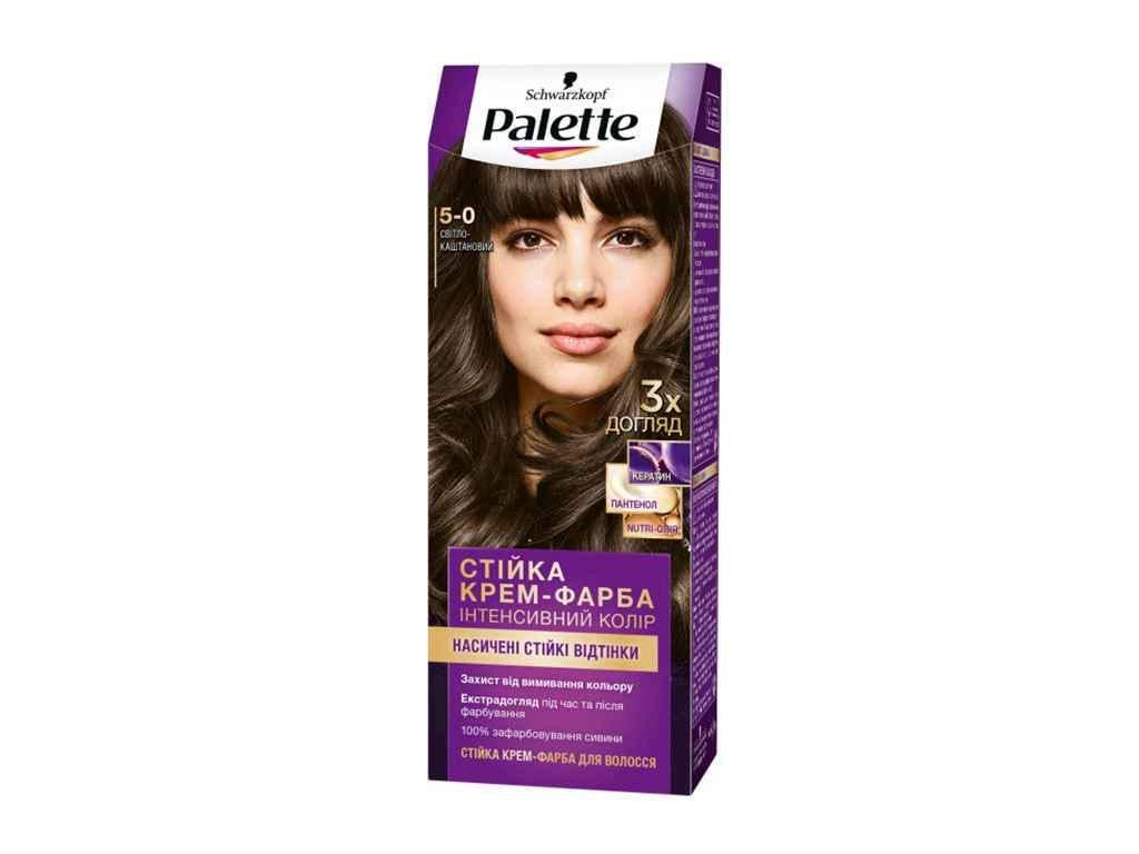Фарба для волосся Palette 5-0 N4 Світло Каановий 110 мл (737534) - фото 1