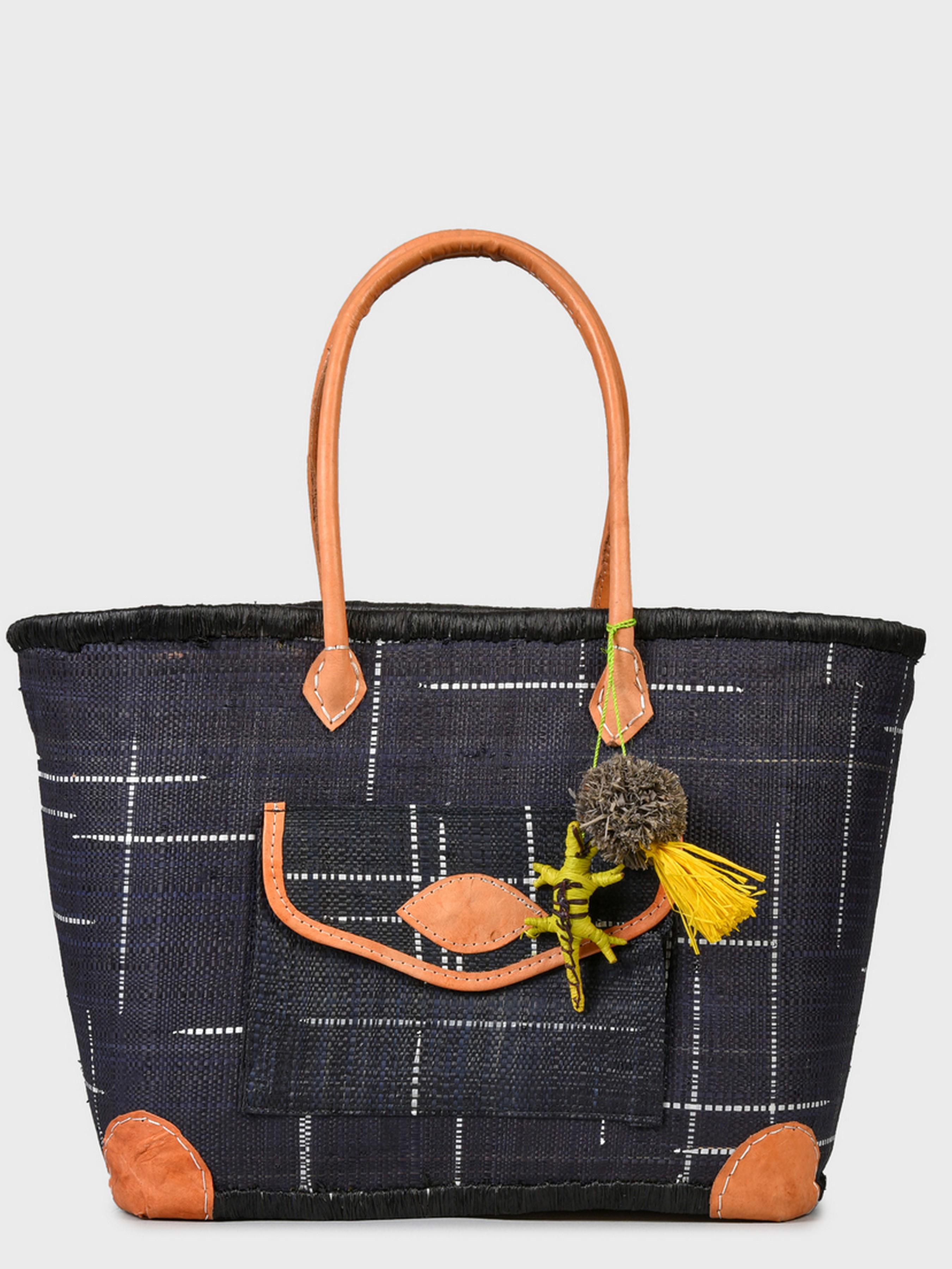 Сумка пляжная Le Comptoir de la plage Manjopika One size Чорний (ZIK0000015798)