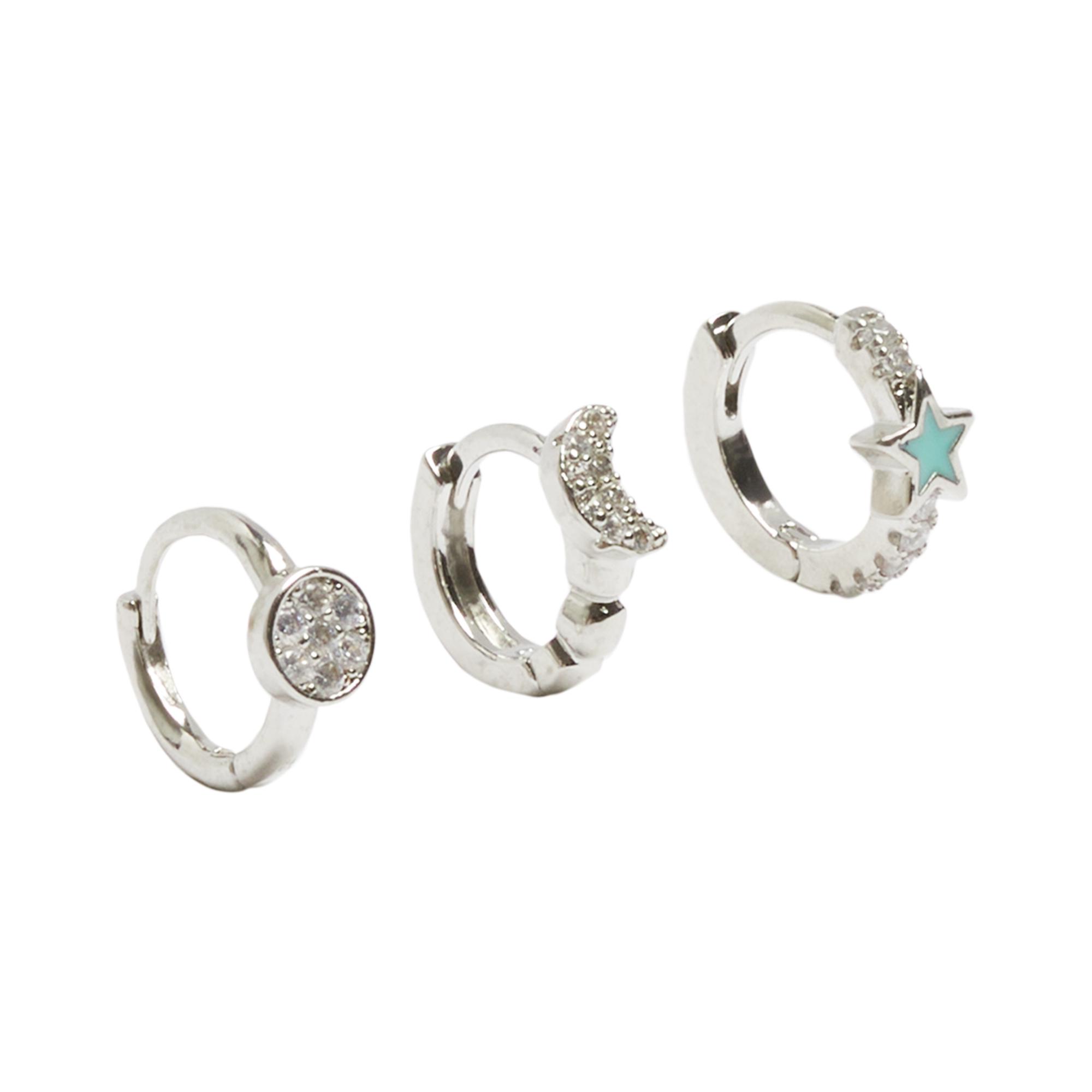 Женские серьги Parfois 194952 ONE Серебряный