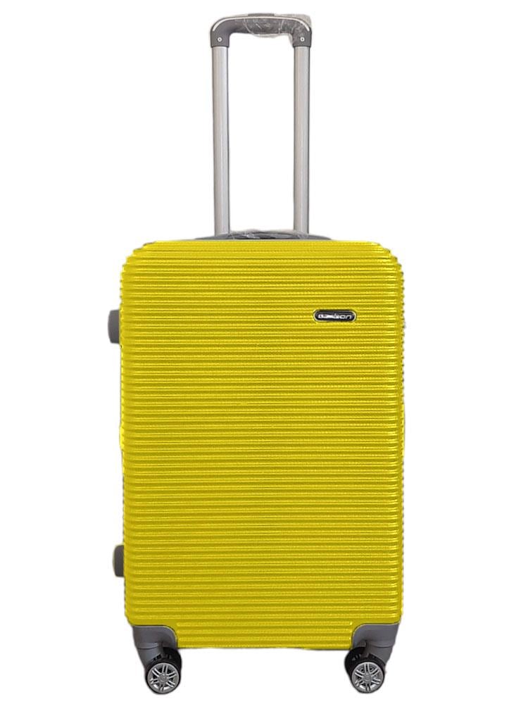 Чемодан дорожный средний Carbon 0508 M пластиковый Желтый Чемодан дорожный средний Carbon 0508 M пластиковый Желтый