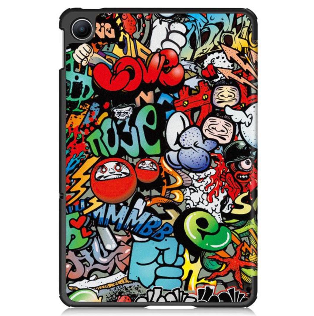 Чехол Primolux Slim для планшета Xiaomi Redmi Pad 2 9.7"/Poco Pad C1 9.7" Graffiti