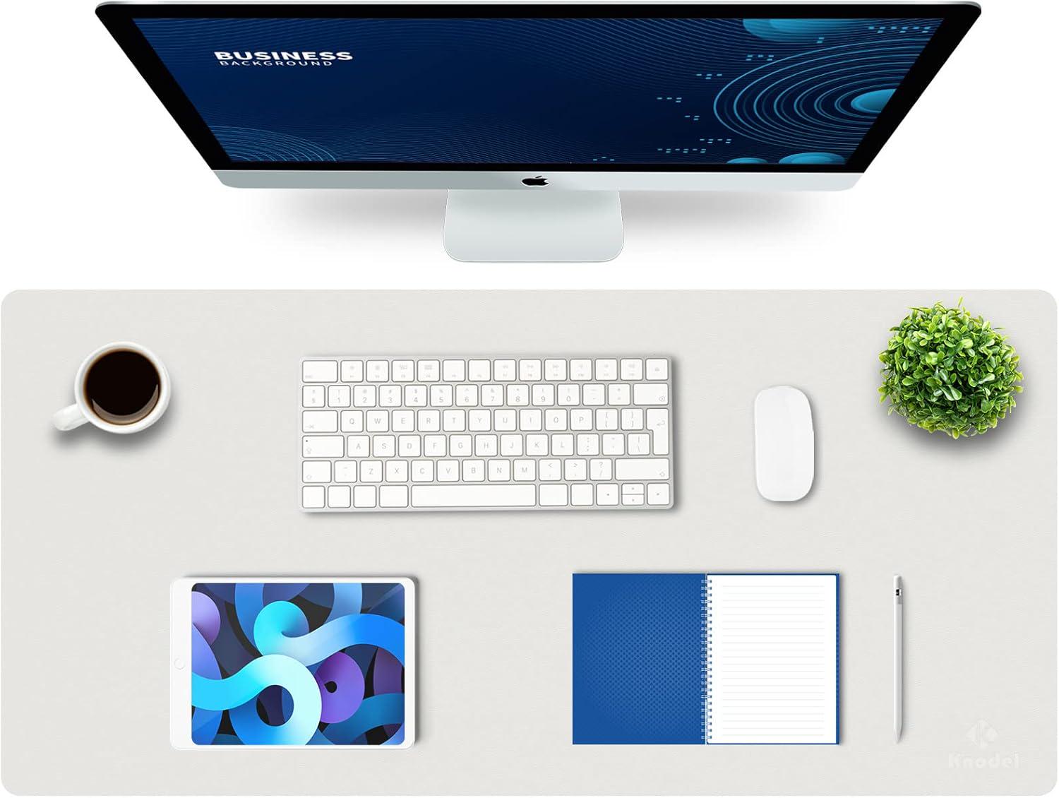 Ігрова поверхня Desk Mat Ultra Slim 900x400x1,8 мм White/Silver - фото 8 Ігрова поверхня Desk Mat Ultra Slim 900x400x1,8 мм White/Silver - фото 8