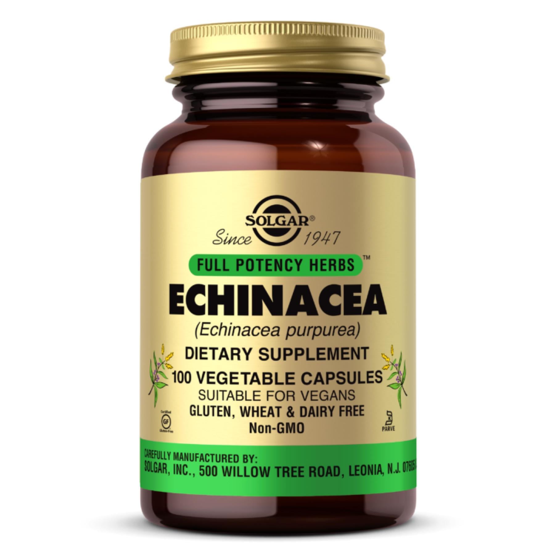 Травы Solgar FP Echinacea 100 капс.