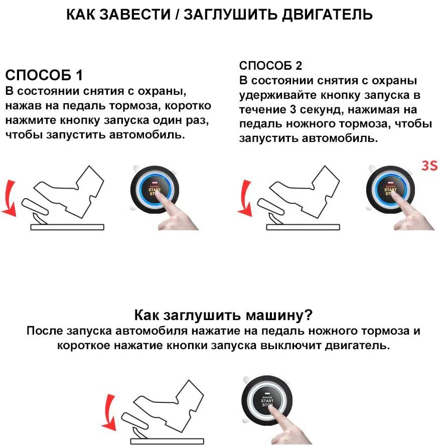 Старт-стоп SMART START SYSTEM система запуску двигуна - фото 4