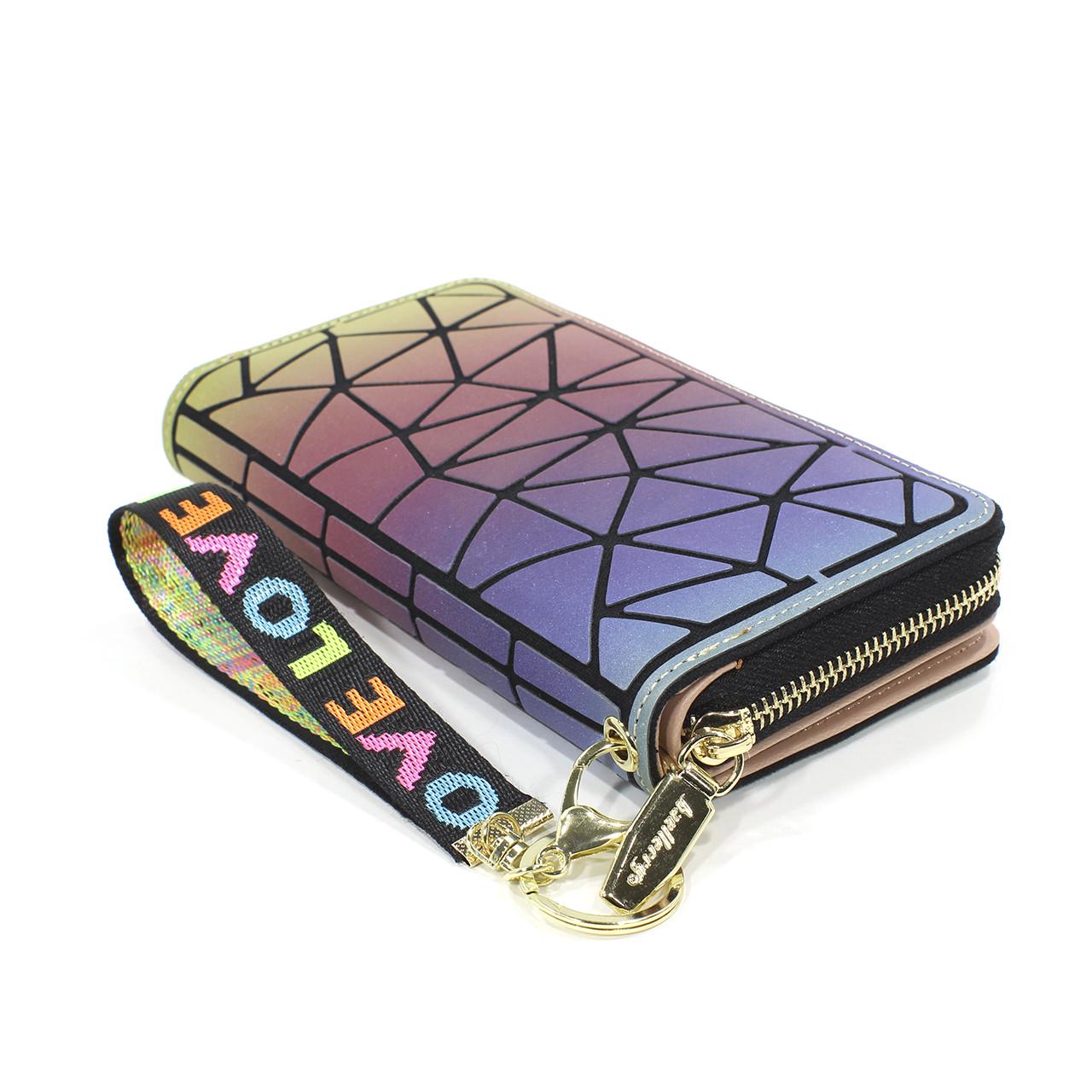 Женский кошелек Baellerry N2825-1 Pink/Yellow