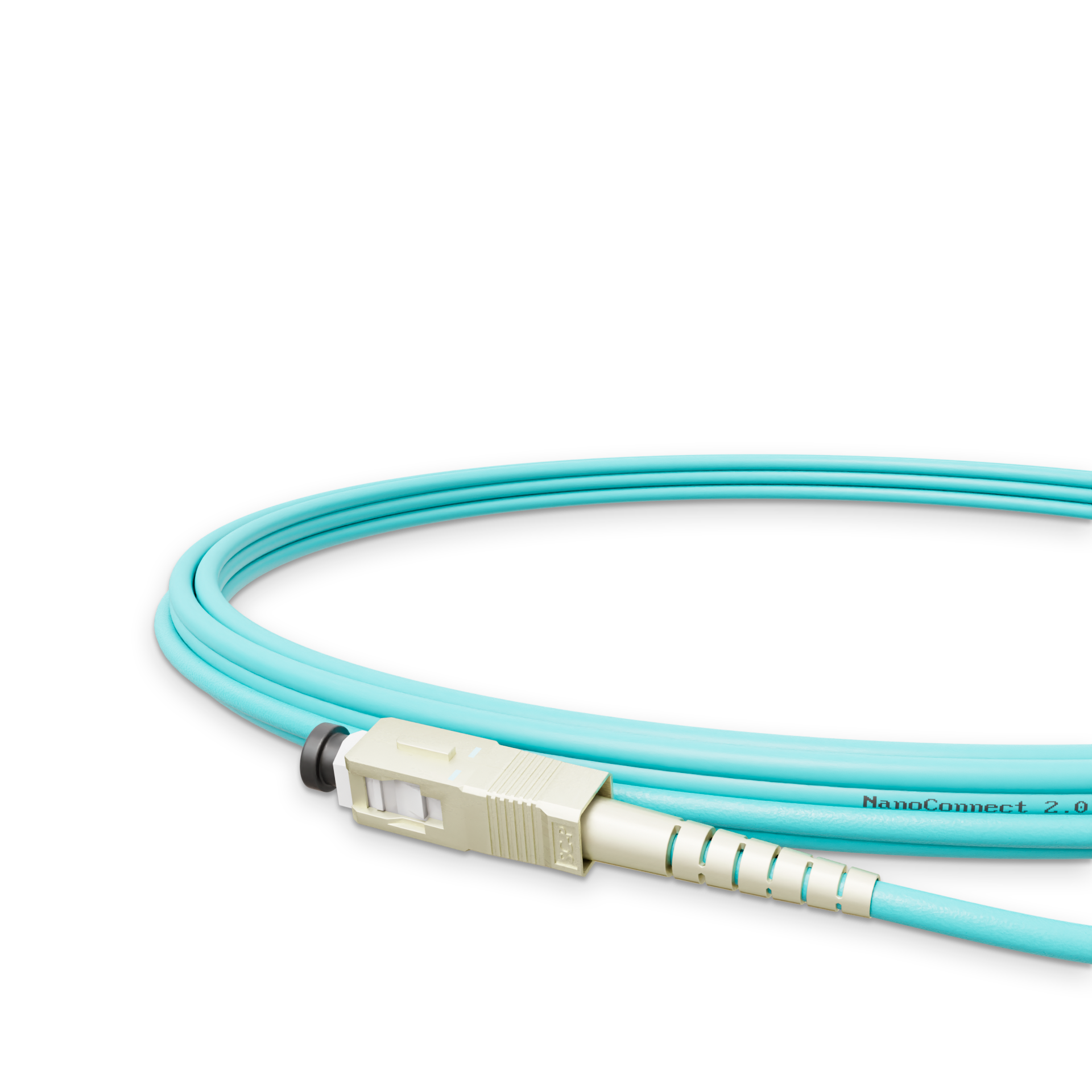 Патч-корд оптический Simplex NanoConnect SC/UPC-SC/UPC LSZH Multimode OM3 MM 2 мм 3 м Бирюзовый (13003) - фото 4 Патч-корд оптический Simplex NanoConnect SC/UPC-SC/UPC LSZH Multimode OM3 MM 2 мм 3 м Бирюзовый (13003) - фото 4