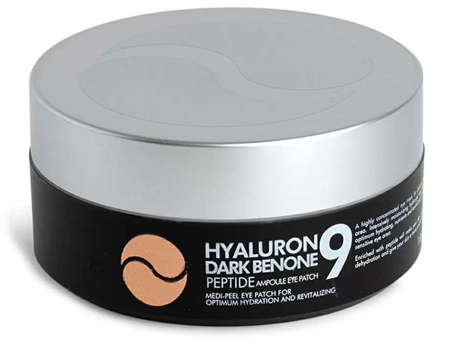 Патчі з пептидами Medi-Peel Hyaluron Dark Benone Peptide 9 Ampoule Eye Patch Освітлюючі 60 шт. (4589)