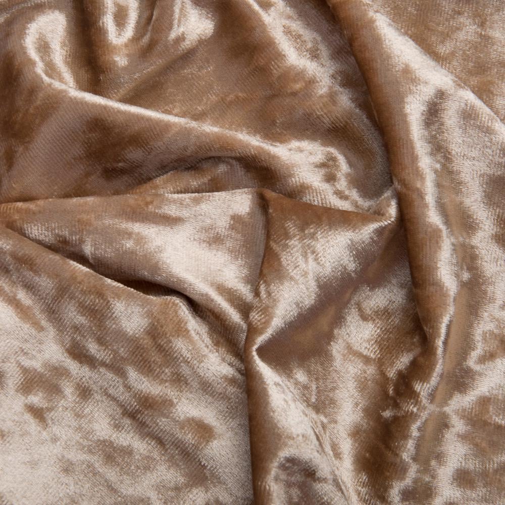 Ткань Бархат Li Крем (19917)