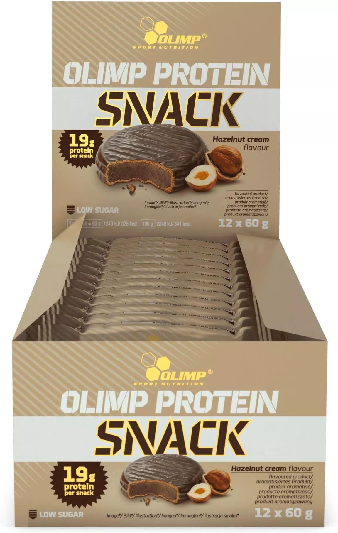 Замінник харчування Olimp Nutrition Protein Snack 12 х 60 g Nut Cream