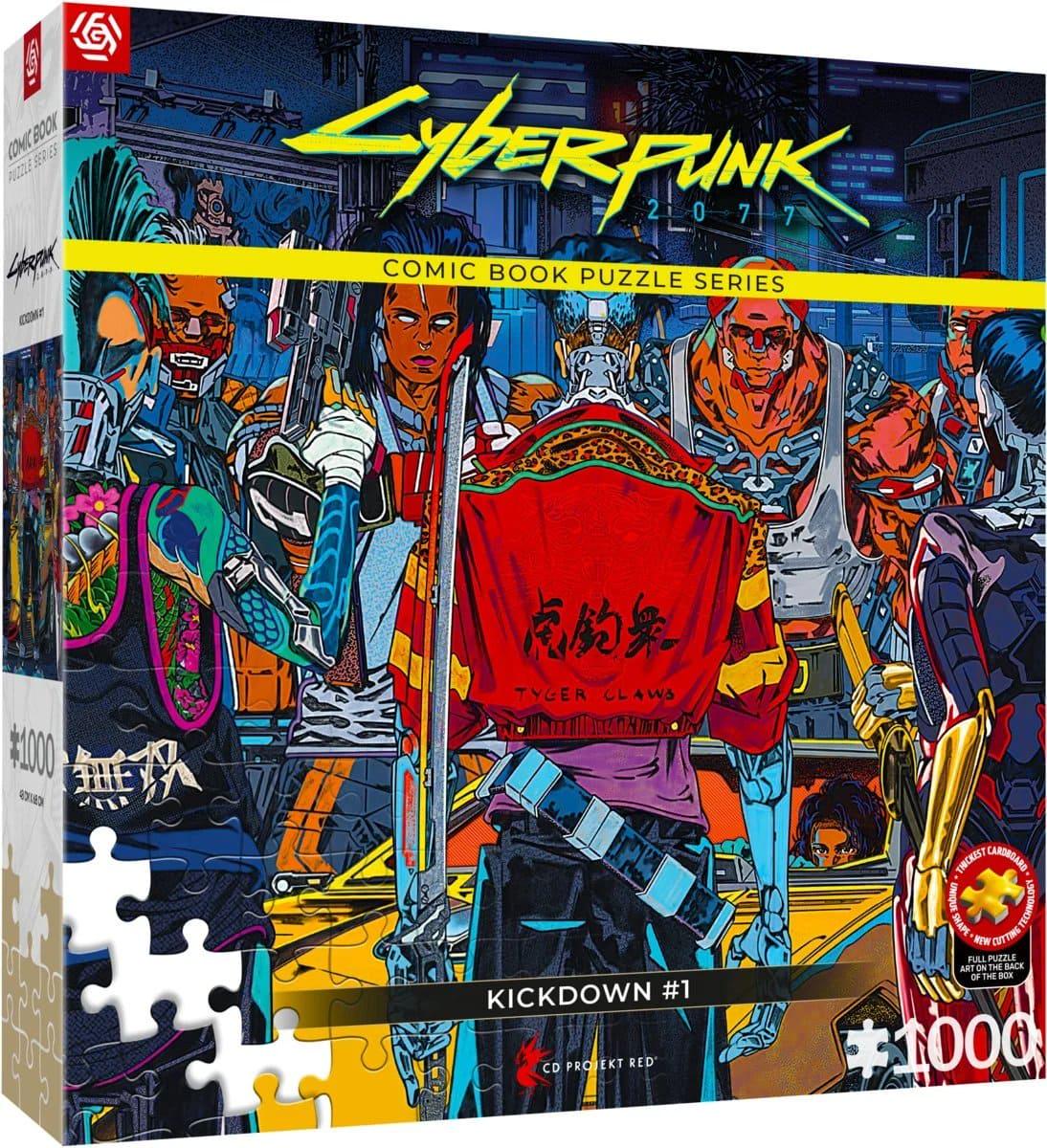 Пазл GoodLoot Cyberpunk 2077 Kickdown 1000 шт. (5908305251033)