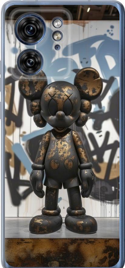 Чехол на Motorola Edge 40 Bronze kaws v2 (6098u-3335-42517)