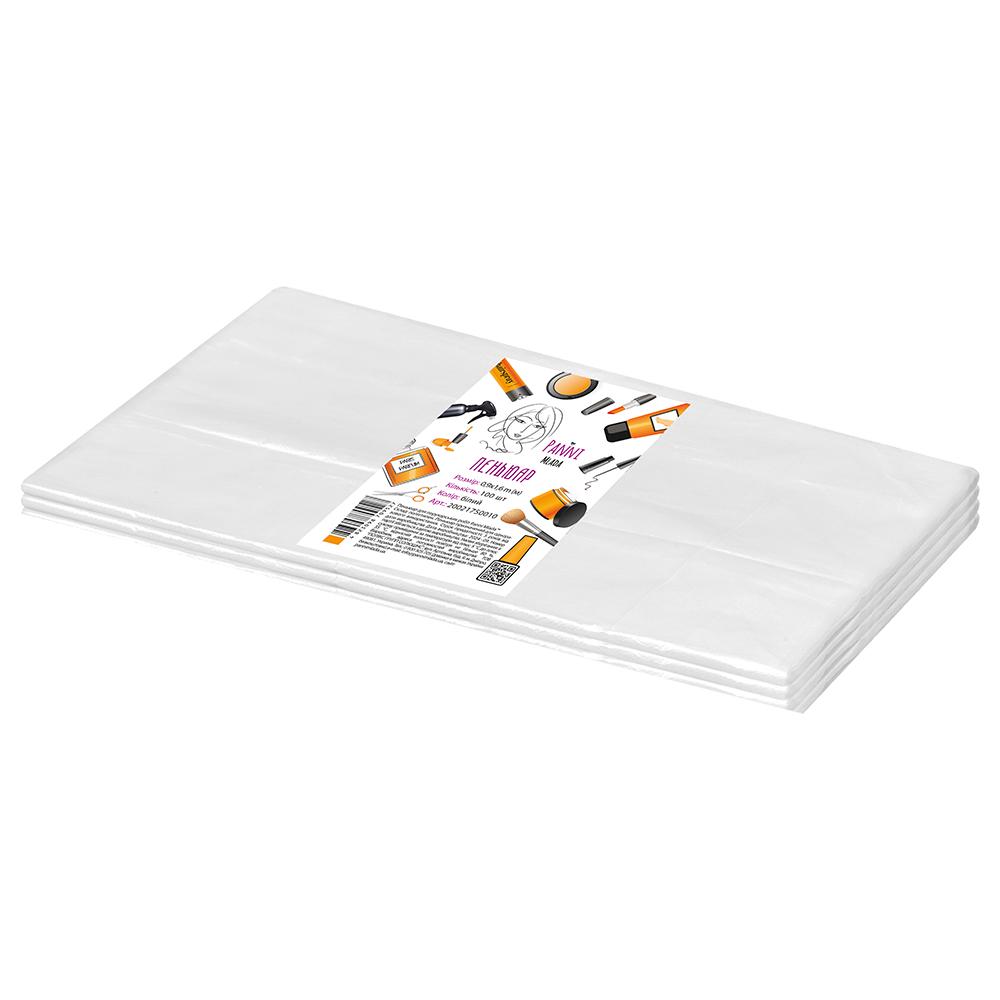 Пеньюар Panni Mlada из полиэтилена 0,9х1,6м 100 шт. Белый (2538725629)