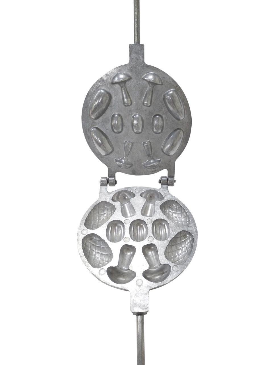 Форма для випічки печива Corby Ассорті під начинку 11 половинок горішки/шишки/грибочки (1773755743) - фото 2