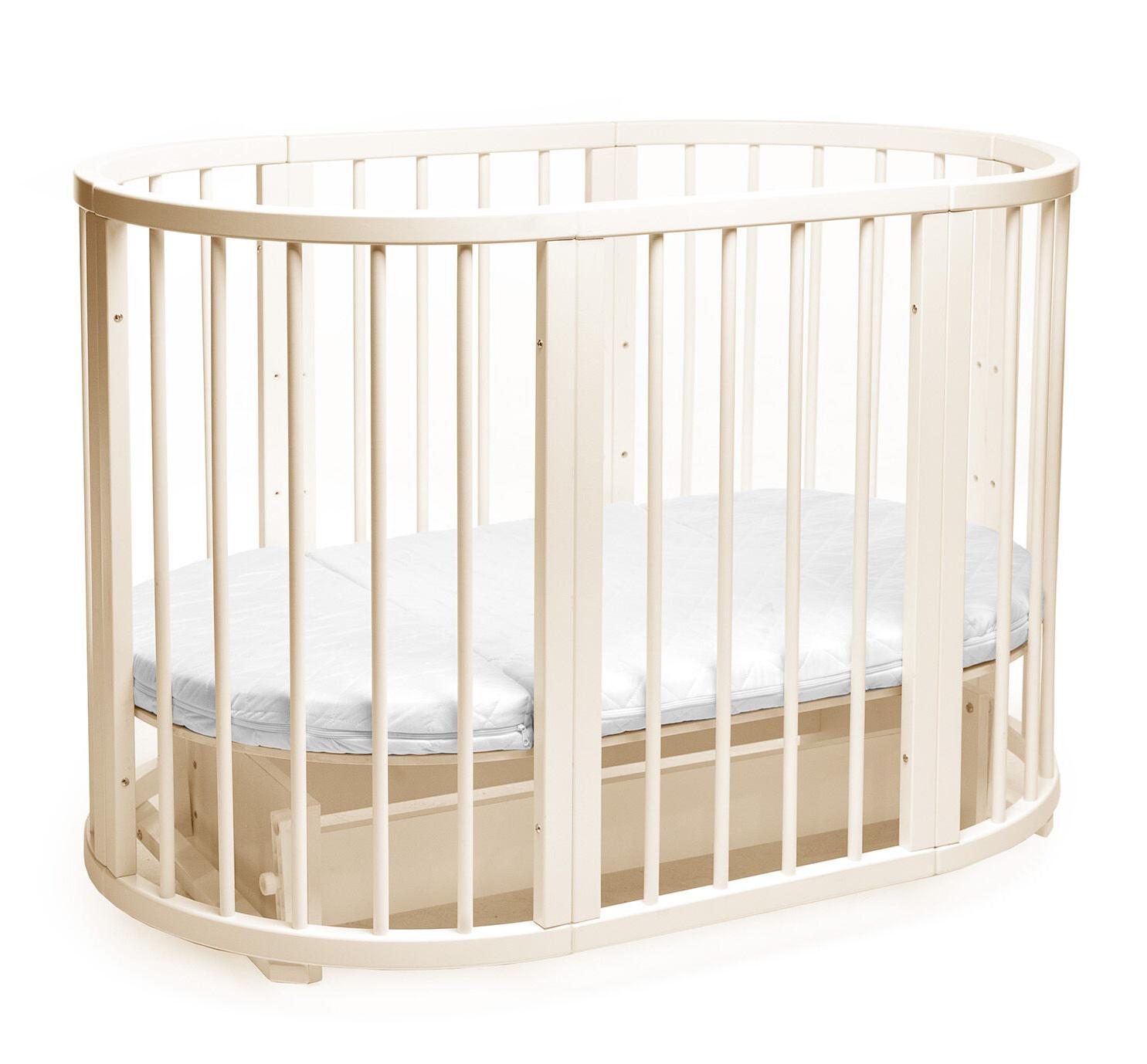 Кроватка деревянная Горизонт без ящика Beige (149783)