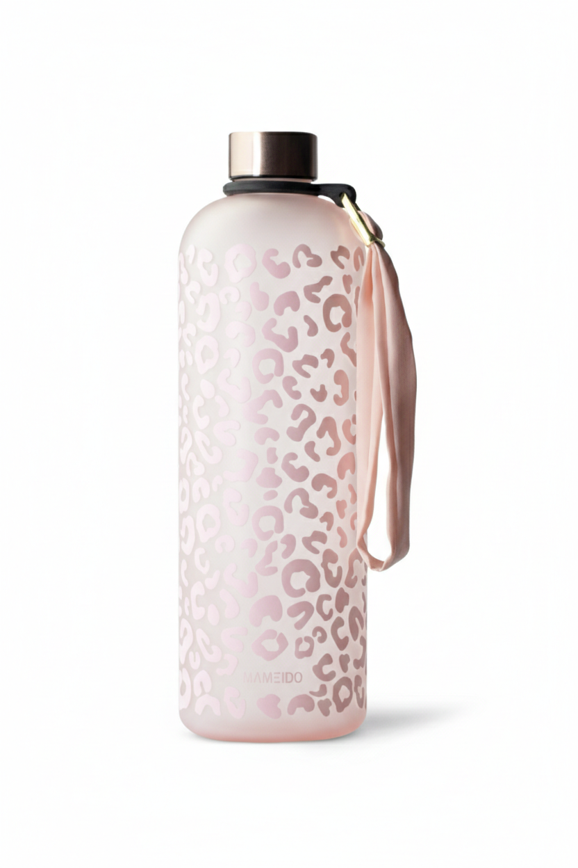 Пляшка для води MAMEIDO 1,5 л мотиваційна шкала Tritan Candy (5/472)