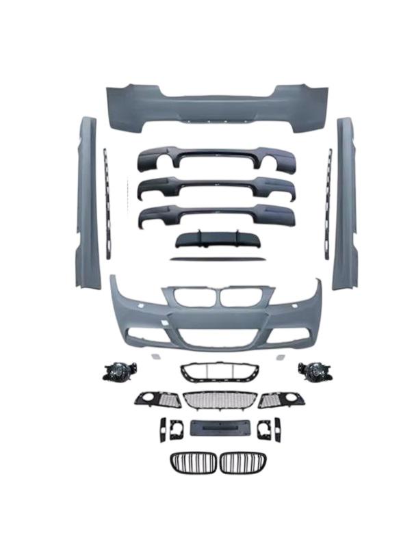 Комплект обвісів GBTM-Sport для E90 2008-2011 для BMW 3 серія E90/E91 2005-2011 рр. алюміній/пластик під фарбування (188437)