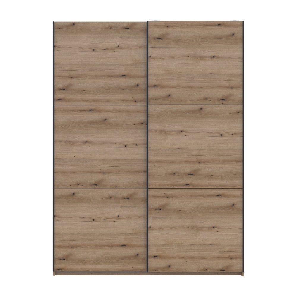 Шафа-купе Doros G-Caiser 2ДСП/3 частини 180х60х240 см Дуб Евок (DRS-011576)