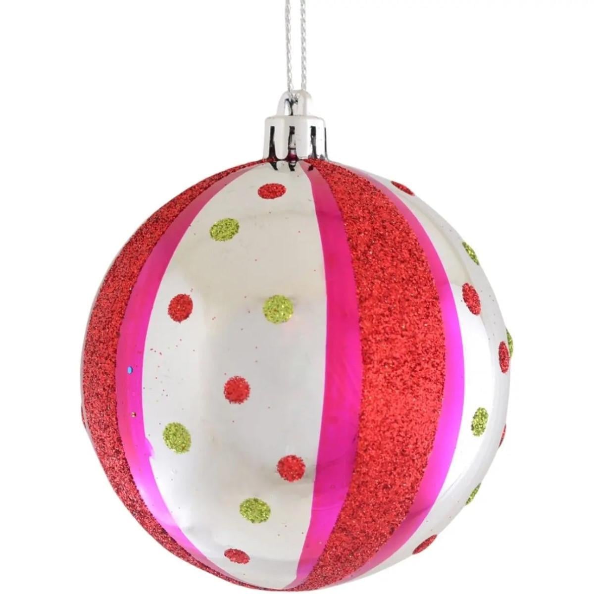 Игрушка на елку Кристаллик 8 см Серебряный (TY-5-R-477)