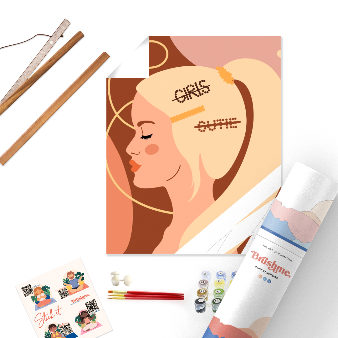 Картина по номерам Brushme BST1008 40x50 см в тубусе Картина по номерам Brushme BST1008 40x50 см в тубусе