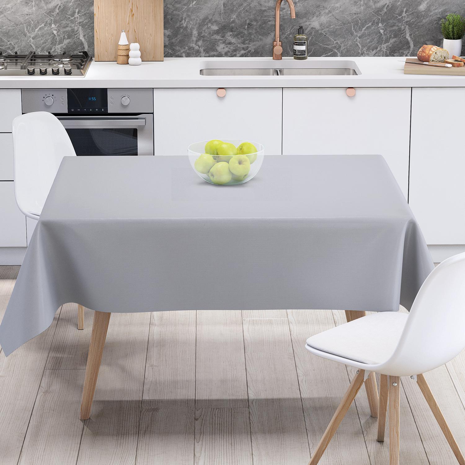 Скатертина Aquastop водовідштовхуюча 150x150 см Light Gray (item18993)