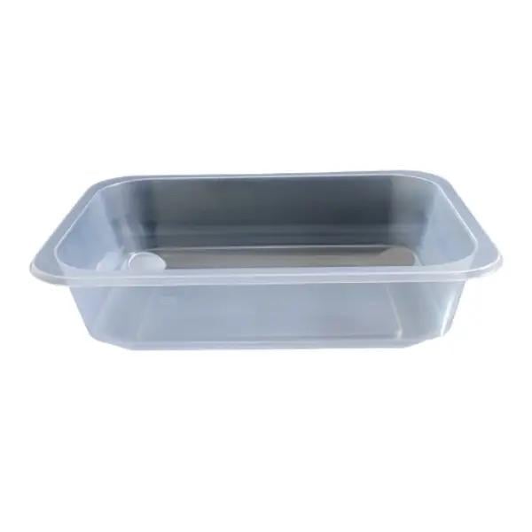 Ланч-бокс одноразовый односекционный Т-1 РР 187х137х48 50 шт. Прозрачный (LB-0003)