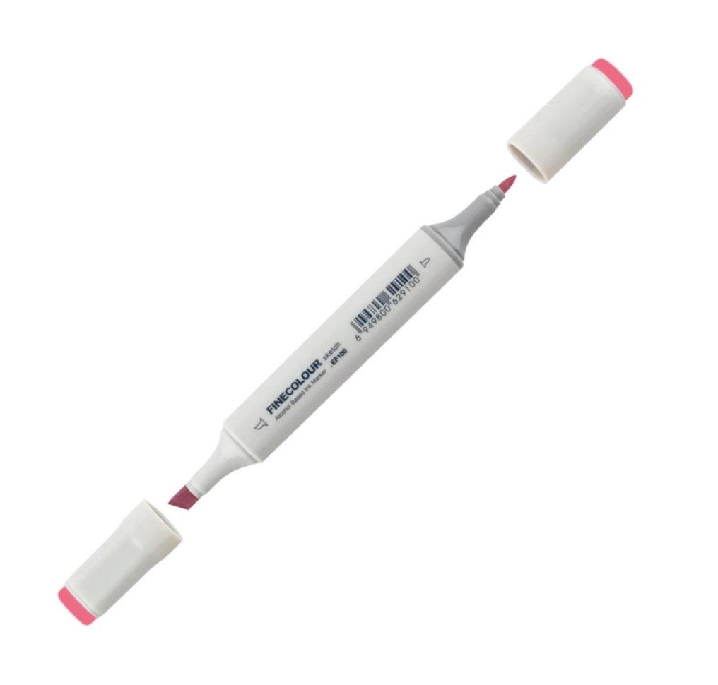 Маркер спиртовой Finecolour Sketchmarker 137 R137 Насыщенный красный (EF100-137)