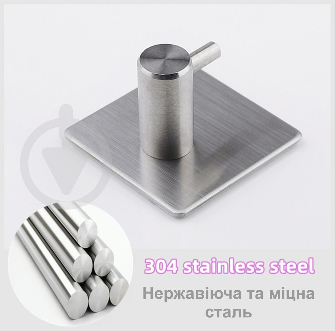 Настенный крючок sus304 из нержавеющей стали Silver (137330) - фото 4