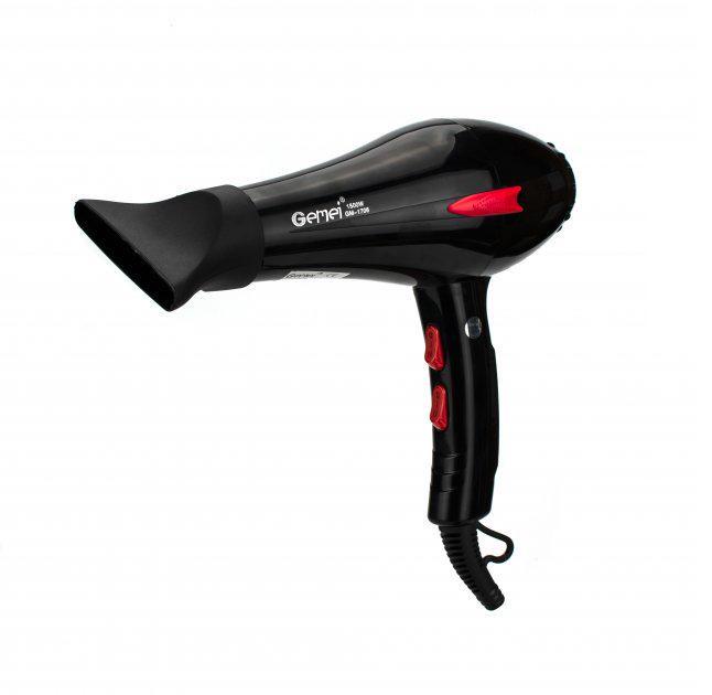 Фен для волос Gemei GM 1706 (O11FMV014) Фен для волос Gemei GM 1706 (O11FMV014)