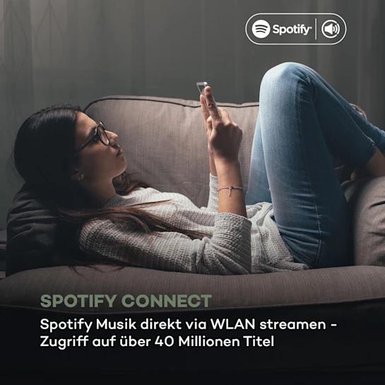 Тюнер HiFi цифровий Аuna iTuner Spotify Connect 320 Bт (10034063) - фото 5