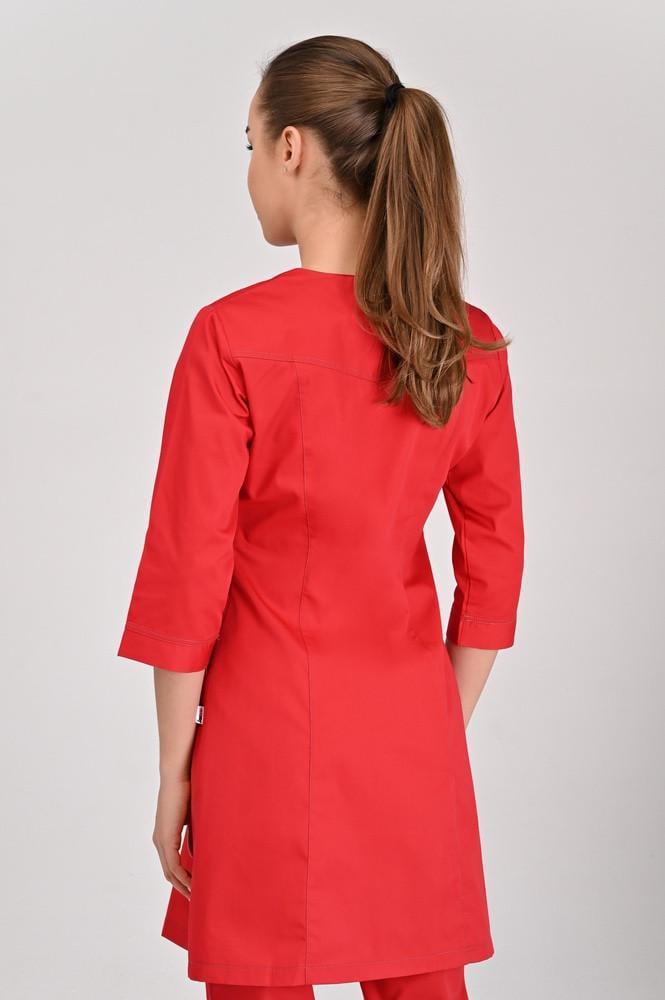 Халат TopLine Каліфорнія рукав 3/4 р. 44 Червоний/Темно-Сірий (11934-(44)чер. -стр. т.сір) - фото 2 Халат TopLine Каліфорнія рукав 3/4 р. 44 Червоний/Темно-Сірий (11934-(44)чер. -стр. т.сір) - фото 2