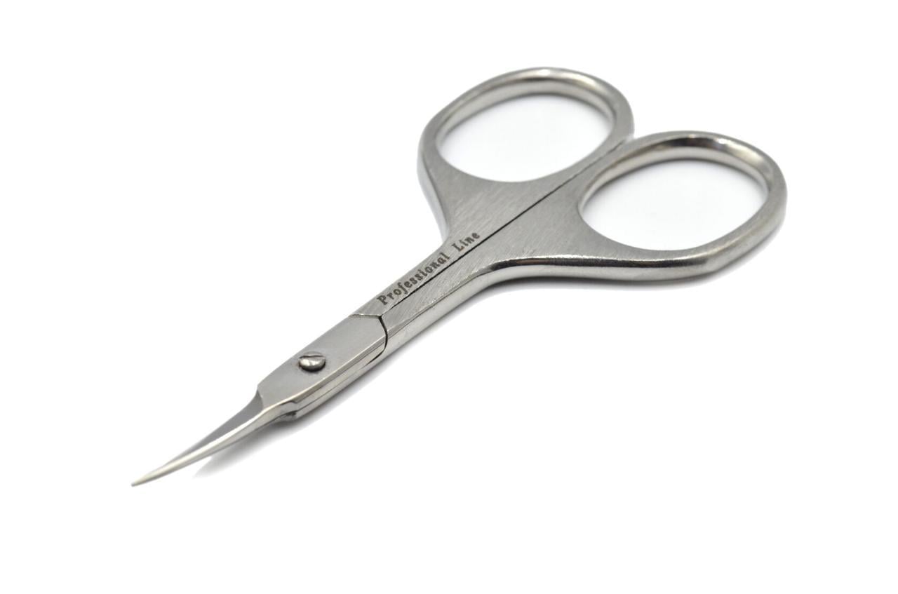 Ножницы маникюрные для кутикулы Beauty Luxury HM-19 изогнутые Стальной