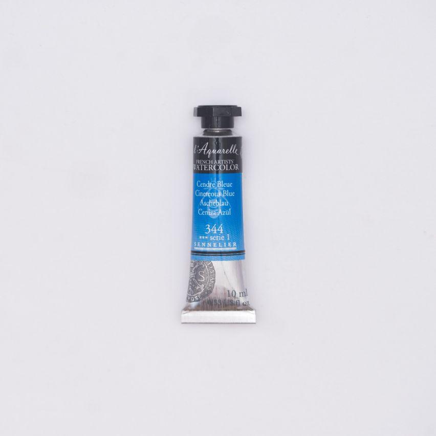 Акварель в тюбиках Sennelier L'Aquarelle S1 10 мл Синий/Пепельный