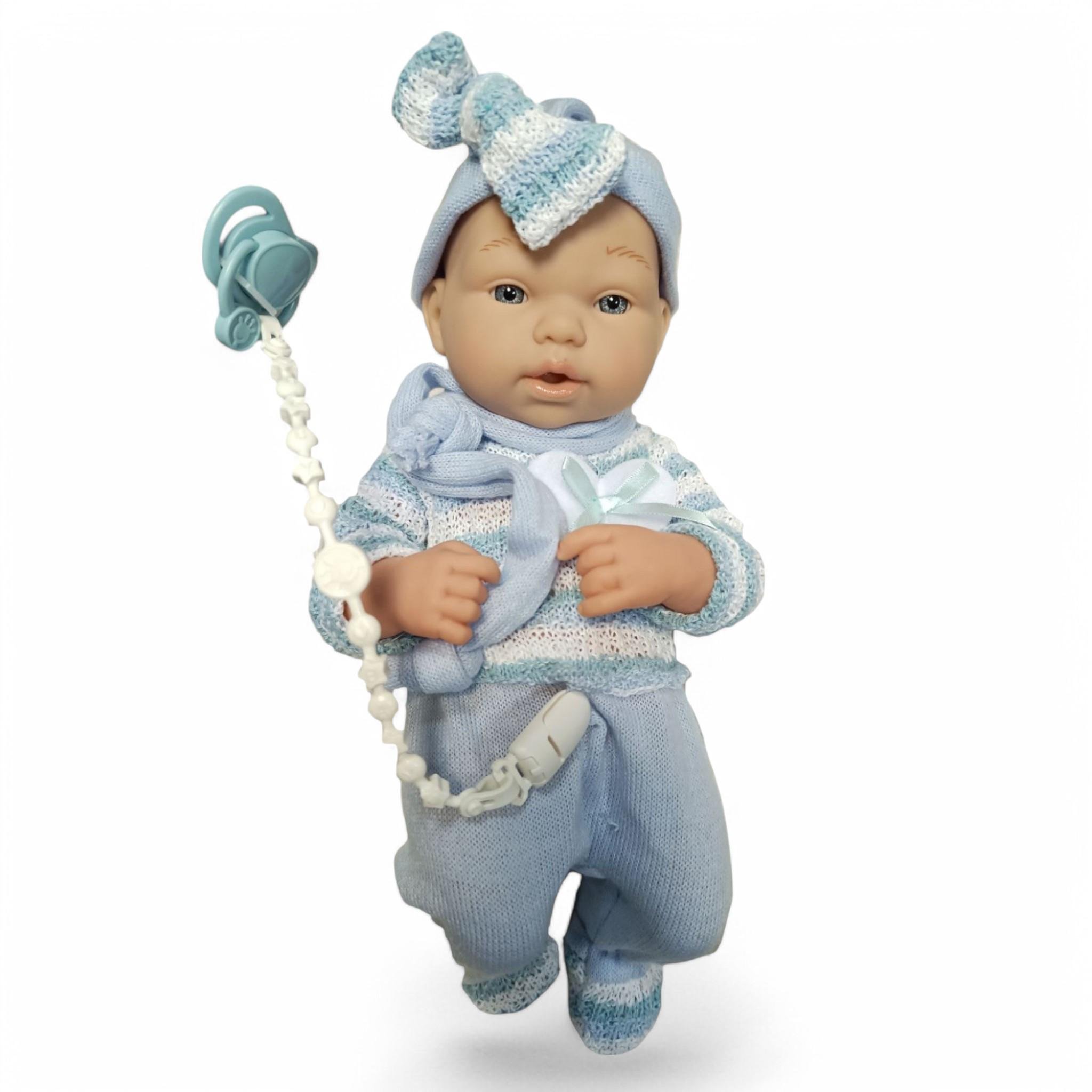 Пупс с голубыми глазами Pure Baby TK Union Group 33см(Р_DF14/047B)