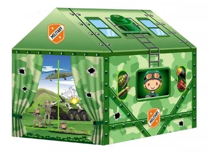 Игровая палатка-домик Military House 93х69х103 см из полиэстера с пластиковым каркасом