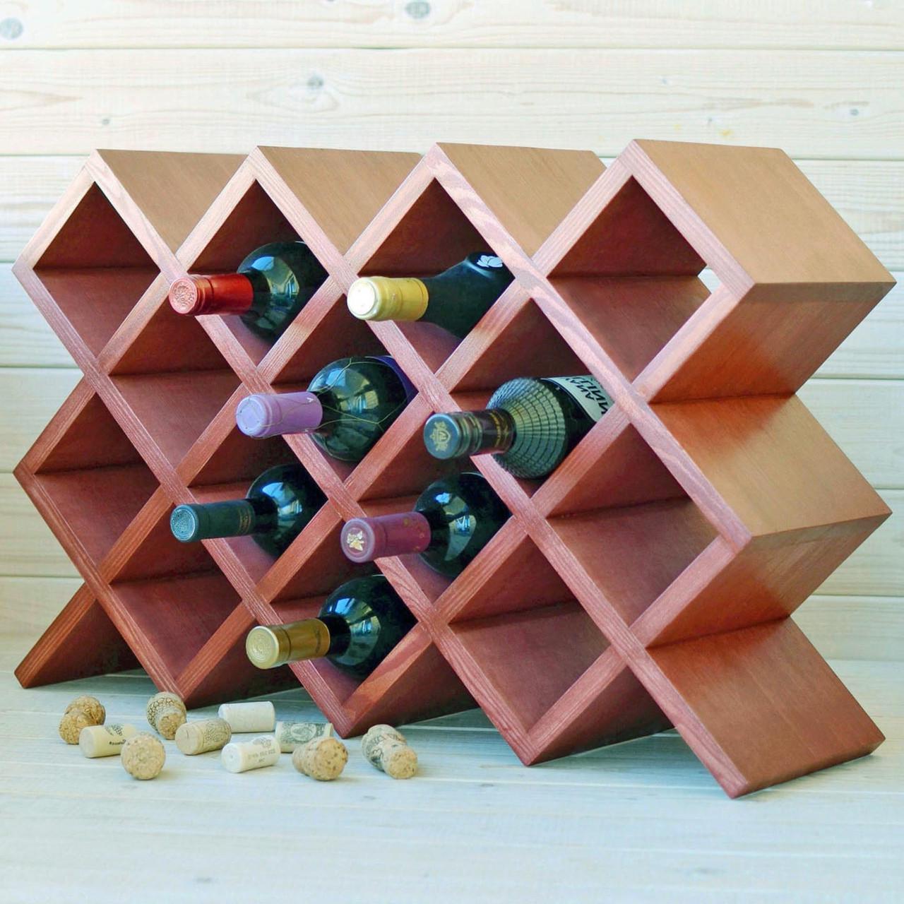 Полка для вина настольная Пеликан Шафран (Впс-014806)