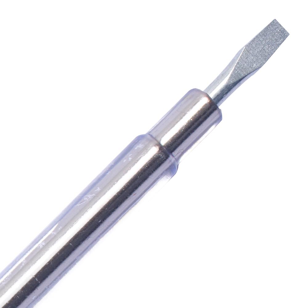 Викрутка-індикатор E.NEXT e.tool.test04 4x190 мм прямий SL 100-500V AC (t001104) - фото 2 Викрутка-індикатор E.NEXT e.tool.test04 4x190 мм прямий SL 100-500V AC (t001104) - фото 2