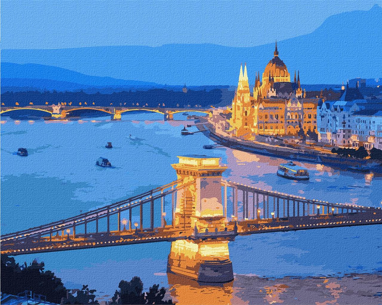 Картина по номерам Идейка Яркая Венгрия 40х50 см (КНО3606)