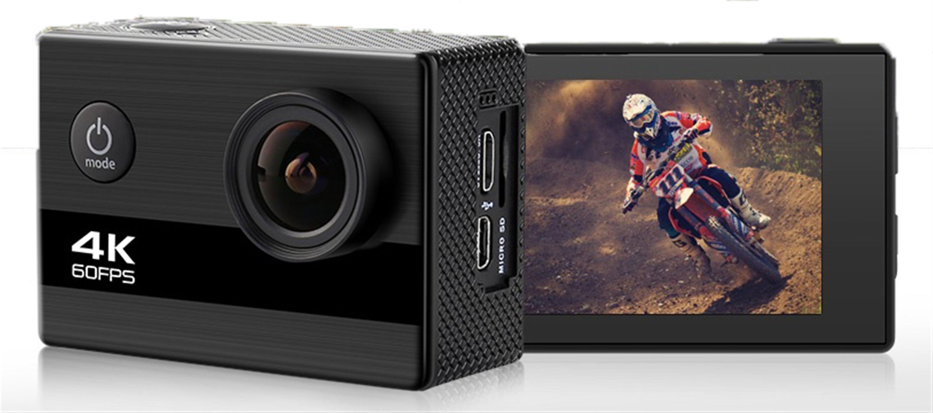 Відеокамера XPROBASE REAL4K REAL4K зйомкою і EIS Black