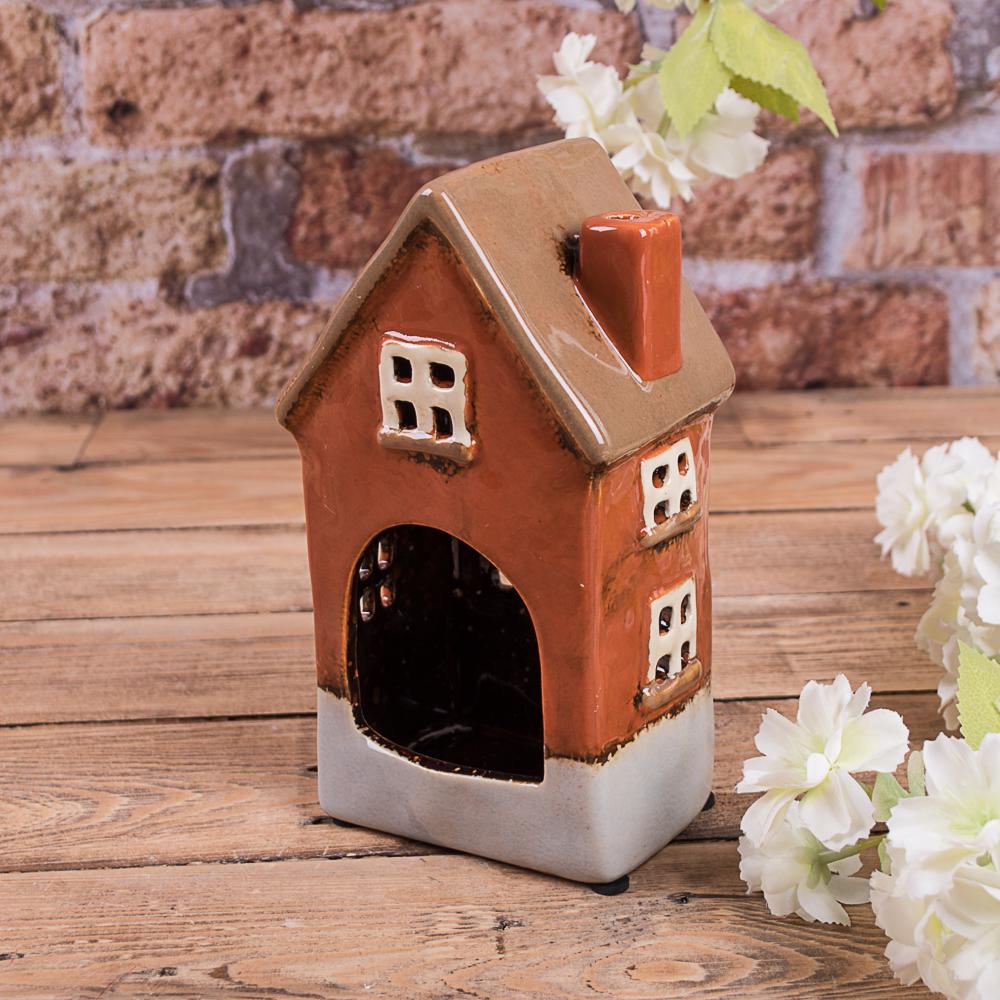 Підсвічник керамічний Будиночок 18 см (3827) - фото 2 Підсвічник керамічний Будиночок 18 см (3827) - фото 2