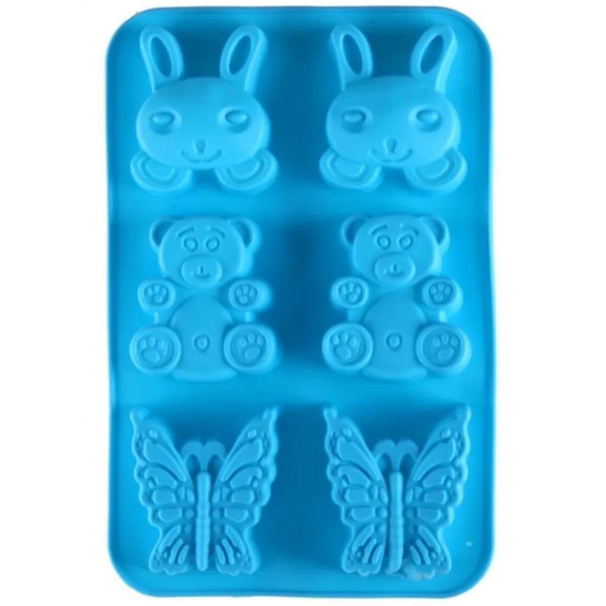 Форма для выпечки силиконовая A-Plus Бабочка Зайка Мишка (1961 G) - фото 4 Форма для выпечки силиконовая A-Plus Бабочка Зайка Мишка (1961 G) - фото 4
