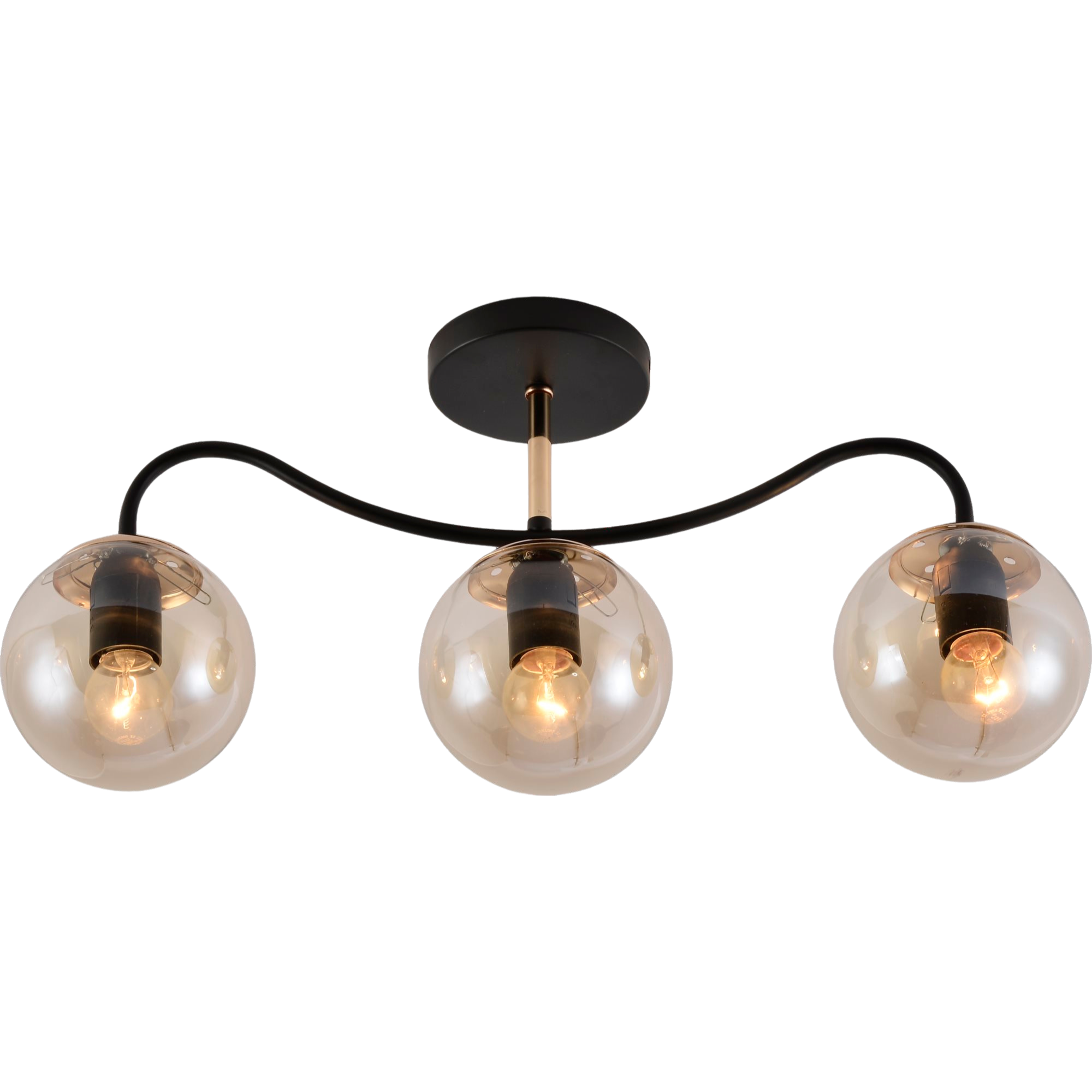 Люстра декоративная Valeso V XA1540B/3 BK+FGD (000041246)