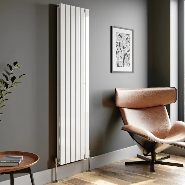 Радиатор Rastas Marianna 2 вертикальный 1800x450 мм Белый (RR-US1800450DW)