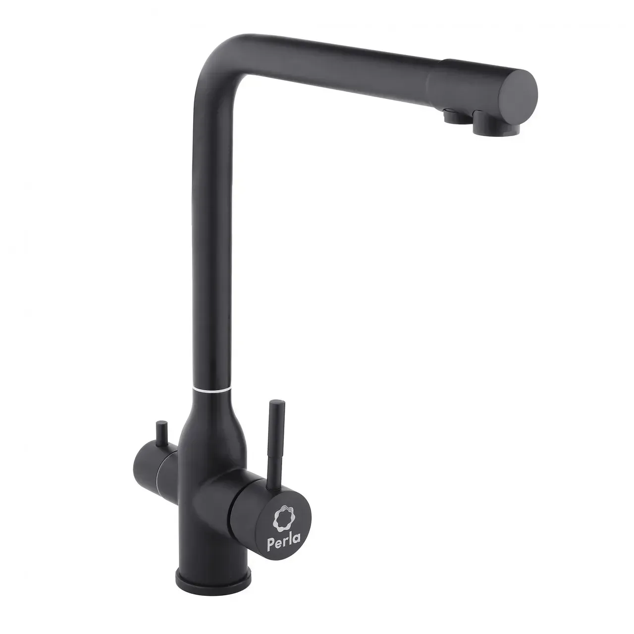 Змішувач для кухні PERLA OCELI з підключенням до фільтру Чорний (PSS501B) Змішувач для кухні PERLA OCELI з підключенням до фільтру Чорний (PSS501B)