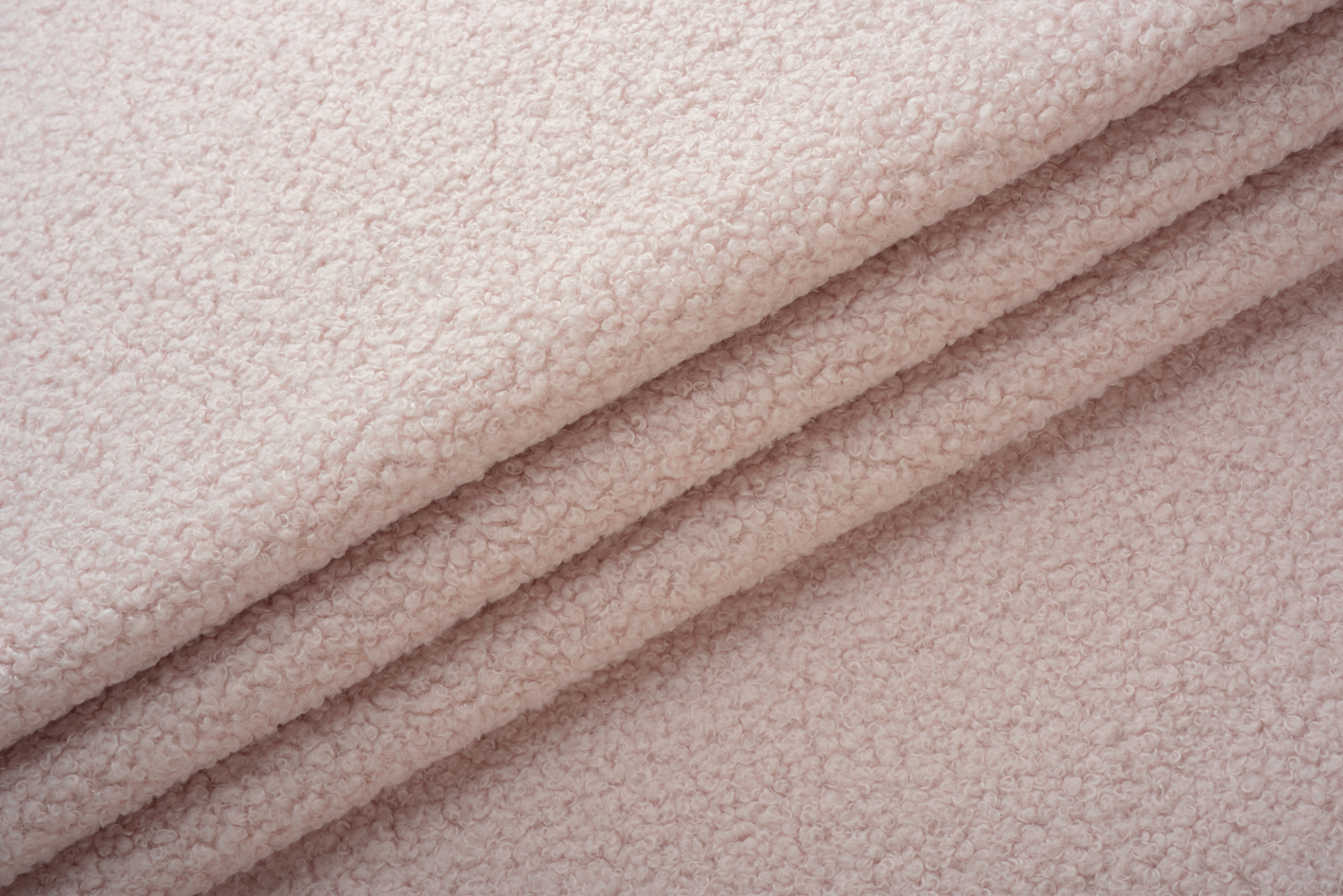 Ткань для мебели Exim Textil Букле Альпака 61 Розовый (2406)