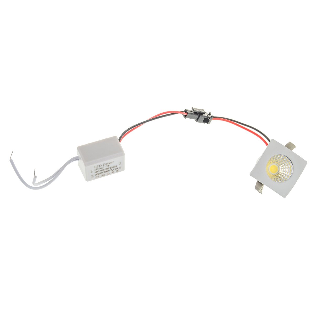 Светильник точечный Brille LED-188/1W NW WH (36-259)