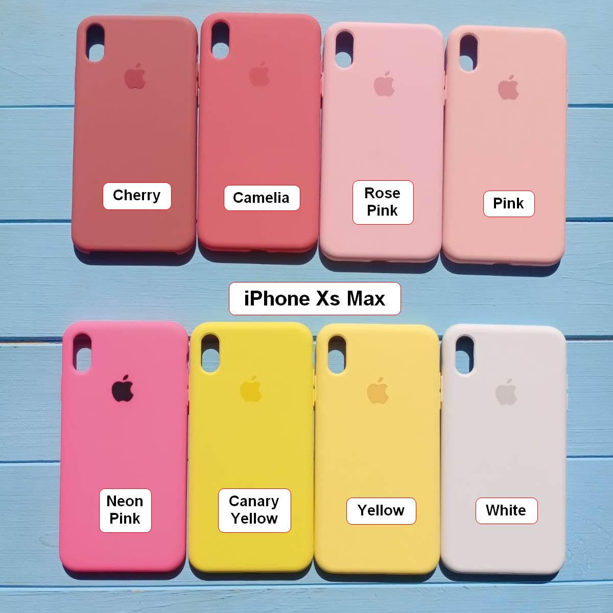 Чехол Silicone Case для Apple iPhone XS Max Rose Pink - фото 4