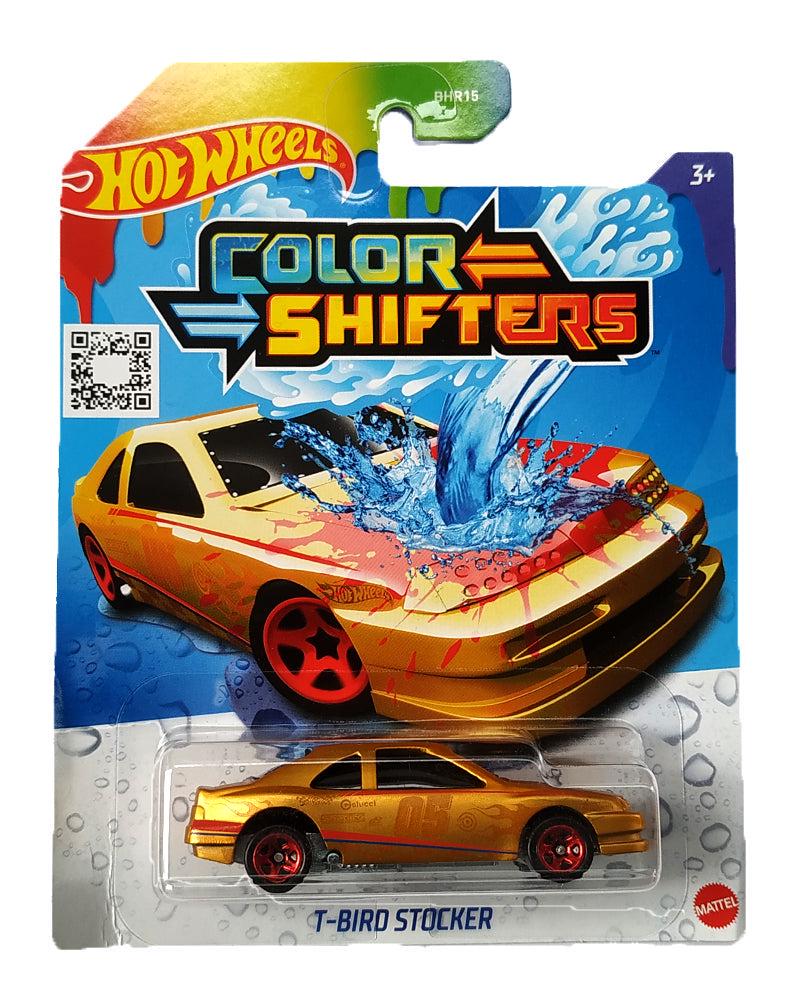 Автомобиль Hot Wheels Смени цвет T-Bird Stocker Golden (10LOWHC)