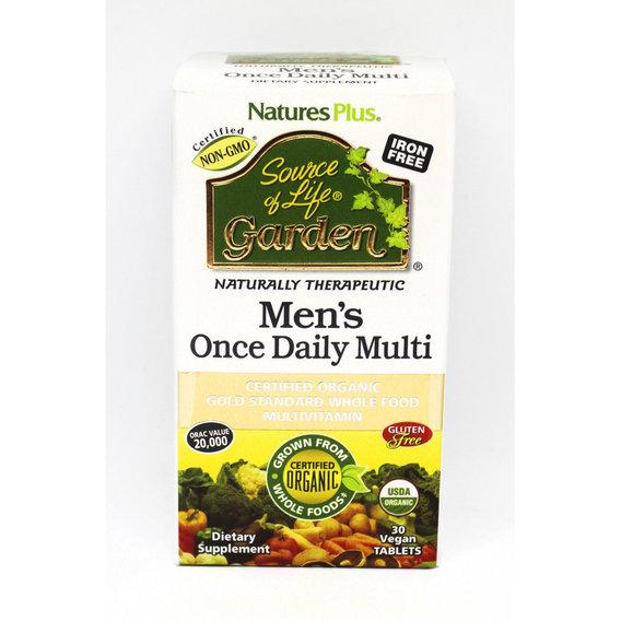 Витаминно-минеральный комплекс Nature's Plus Source of Life Garden Mens Once Daily Multi 30 Tabs