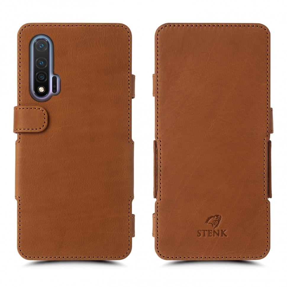 Чехол книжка Stenk Prime для Huawei Nova 6 Camel (66834)